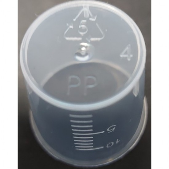 台灣製 刻度量杯 安全無毒 PP分藥10cc連蓋分裝藥盒防塵100cc塑膠量杯藥杯 知母時 餵藥杯 含蓋量杯